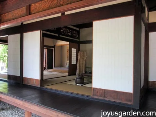 Beautiful building open in the Japanese Garden