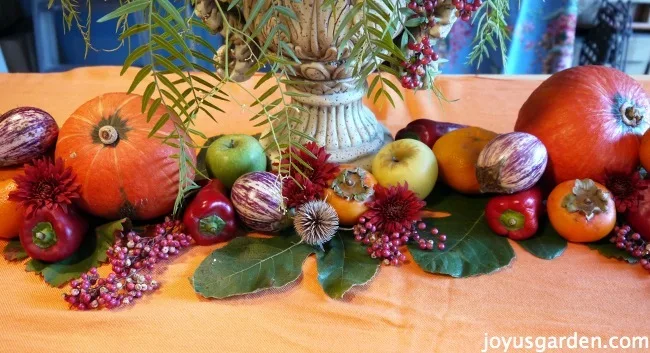 edible fall centerpiece