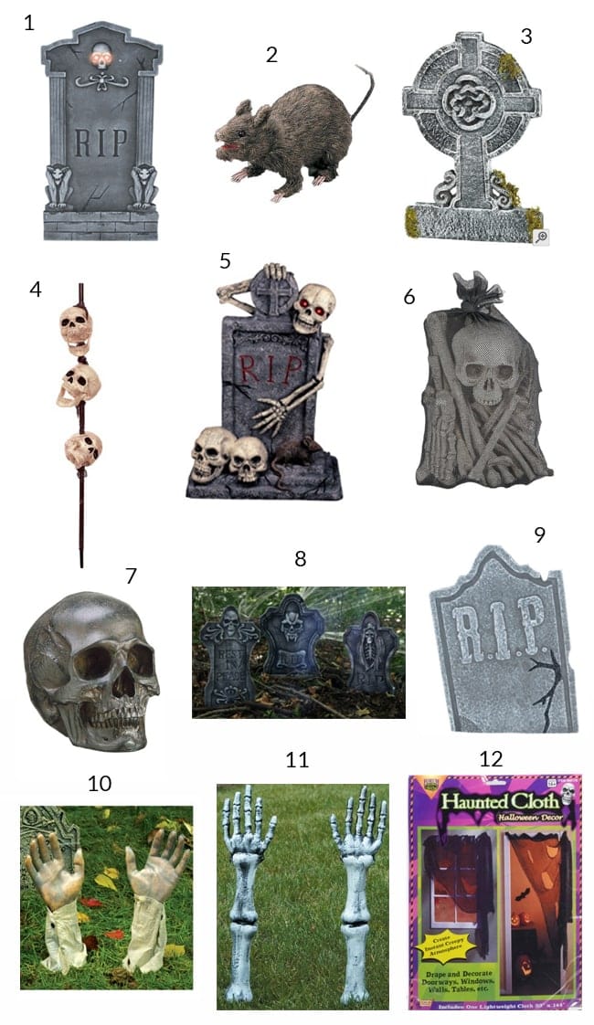 What You Need To Create A Spooky Halloween Graveyard