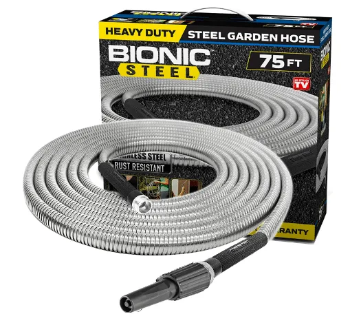 Bionic steel 75 foot hose from Amazon. 