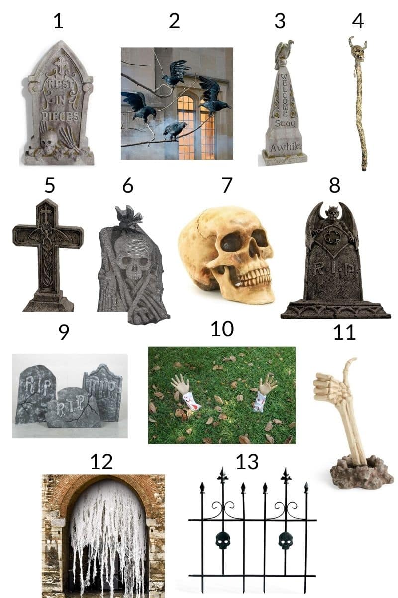 Halloween Graveyard DIY: How to Create A Spooky Halloween Cemetery