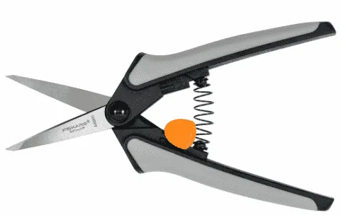 Fiskars snips with grey handle from amazon.